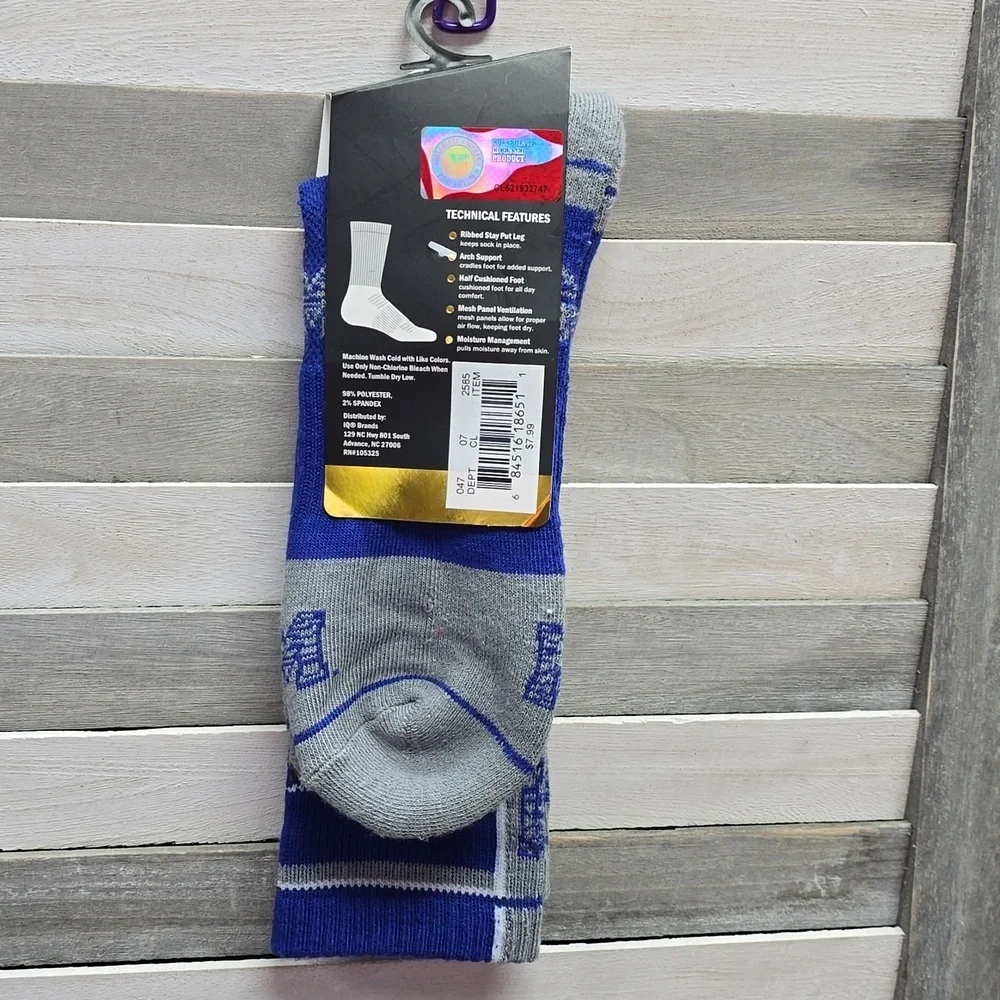 NCAA Memphis Tigers Tailgate Crew Socks 10-13